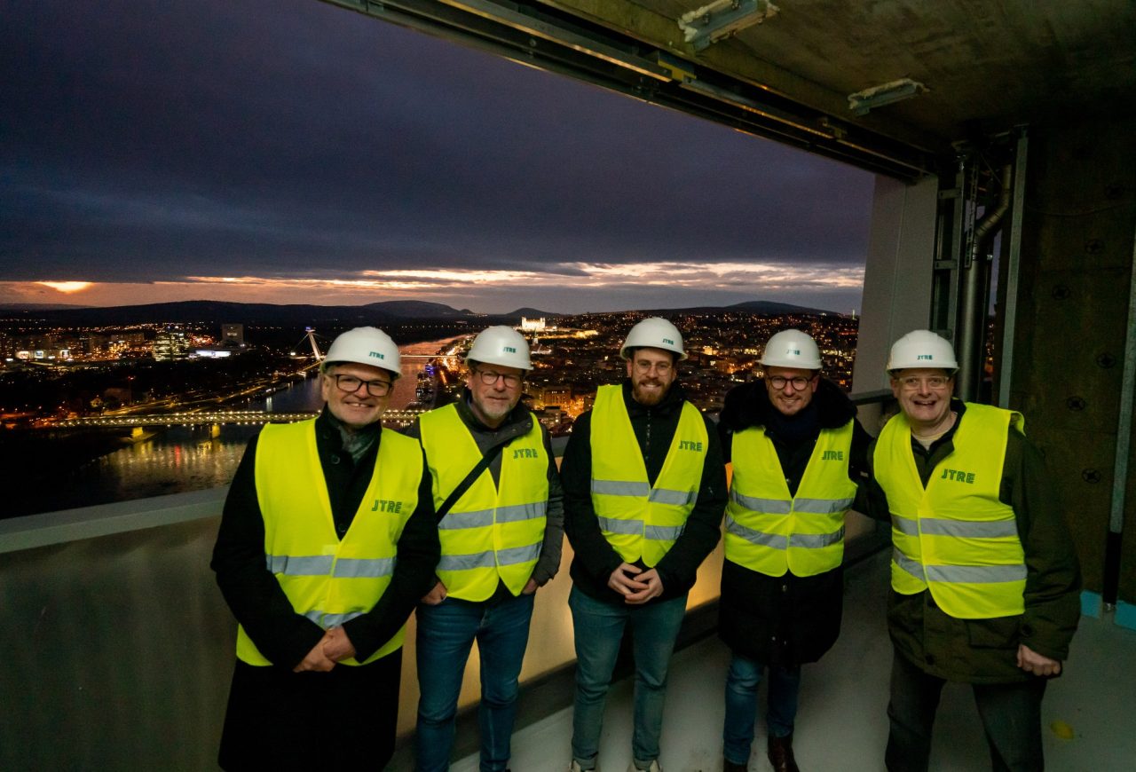 Návšteva BRE na Eurovea Tower
