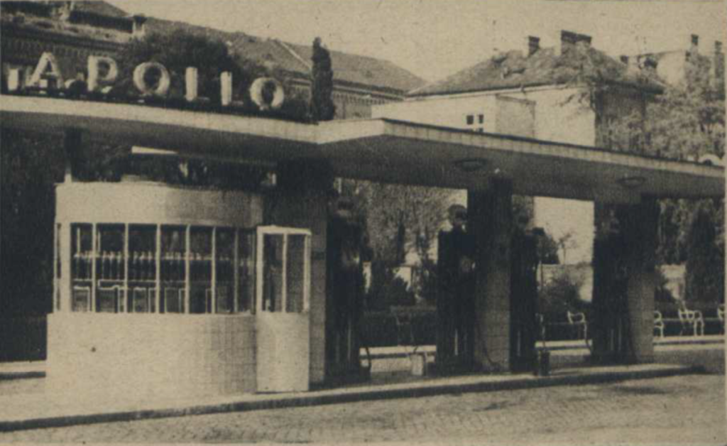 Historická fotografia rafinérie Apollo v Bratislave