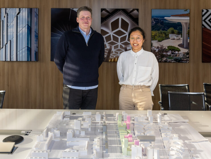 Urbanisti z Gehl architects: Morten Kjer Jeppesen a Yaxin Wang.