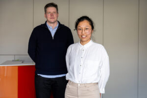 Urbanisti z Gehl architects: Morten Kjer Jeppesen a Yaxin Wang.