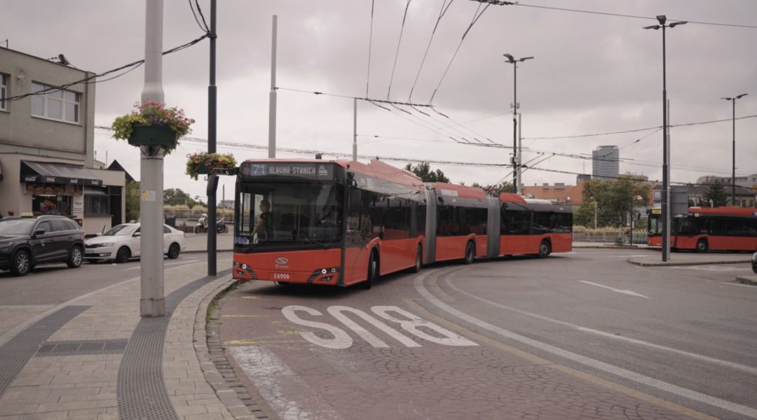 Najdlhší trolejbus v Bratislave