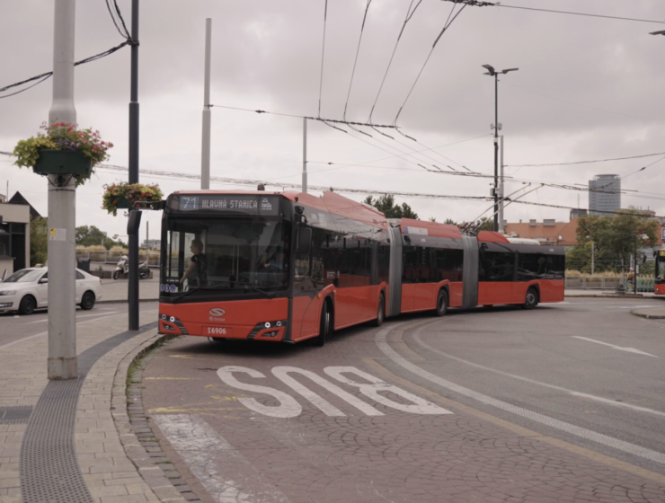 Najdlhší trolejbus v Bratislave